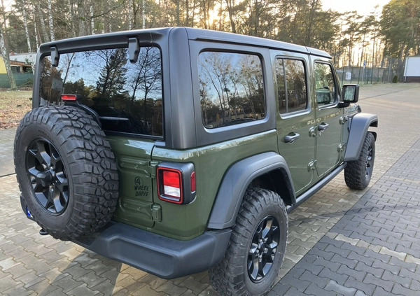Jeep Wrangler cena 168999 przebieg: 52511, rok produkcji 2021 z Międzychód małe 154
